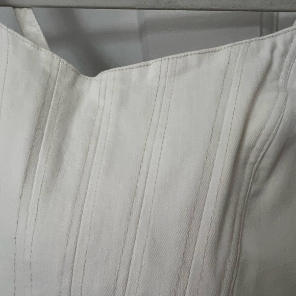 Zara cropped zip-up corset top - Picture 4 of 4